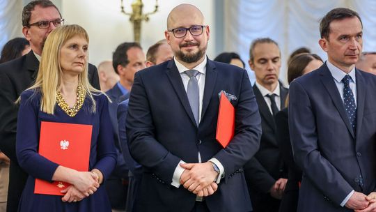 Wręczenie nominacji profesorskich w Pałacu Prezydenckim