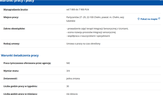 TERAPEUTA INTEGRACJI SENSORYCZNEJ