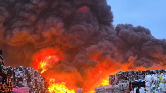 Pożar w Rzeczycy Ziemiańskiej Pożar w Rzeczycy Ziemiańskiej