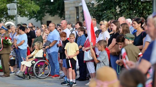 Godzina W na Placu Litewskim.