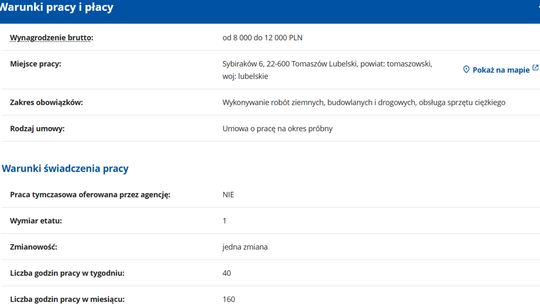 Oferty pracy w województwie lubelskim