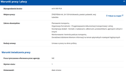 SPEDYTOR MIĘDZYNARODOWY