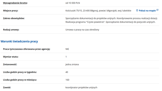 DYREKTOR PROGRAMOWY DS. PROJEKTÓW UNIJNYCH