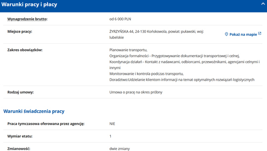 SPEDYTOR MIĘDZYNARODOWY