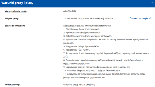 KSIĘGOWY W DZIALE FINANSOWO-KSIĘGOWYM