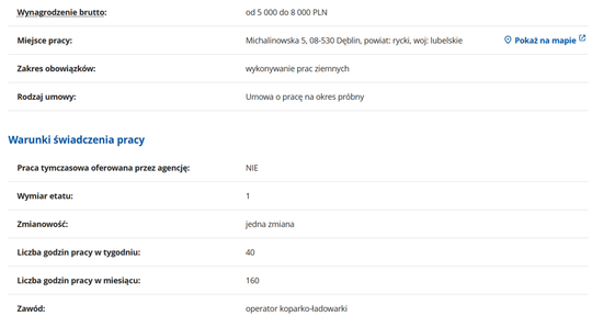 OPERATOR KOPARKO-ŁADOWARKI