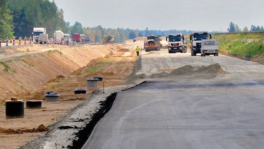 Nowe zdjęcia z budowy S19