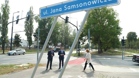 Wyremontowana ul. Samsonowicza