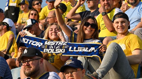 Kibice na półfinałowym meczu Orlen Oil Motor Lublin - Bayersystem GKM Grudziądz Kibice na półfinałowym meczu Orlen Oil Motor Lublin - Bayersystem GKM Grudziądz