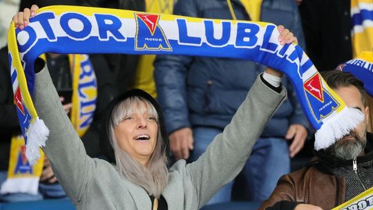 Kibice na meczu Motor - Radomiak Kibice na meczu Motor - Radomiak