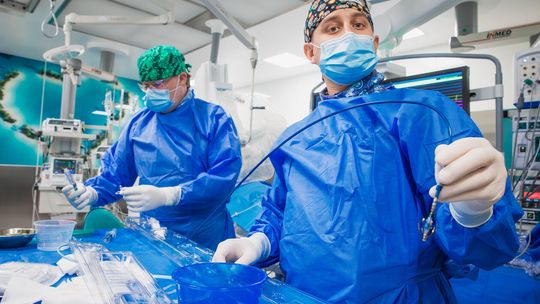 Balonik i koszyczek - nowatorska metoda leczenia w USK 4