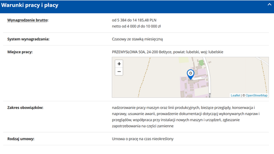 MECHANIK MASZYN I URZĄDZEŃ PRZEMYSŁOWYCH/ AUTOMATYK