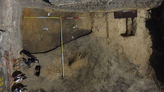 Prace archeologiczne pod Arkadami