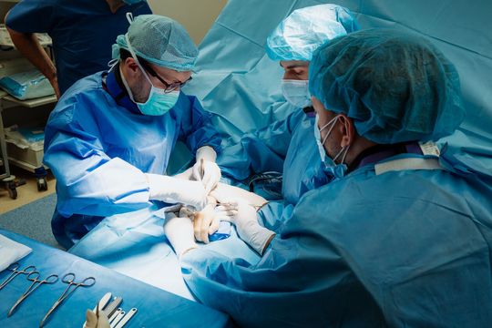 Operacja nadgarstka w USK 4