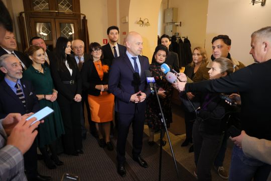 Rada miasta i medal dla Leszka Daniewskiego.