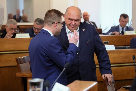 Rada miasta i medal dla Leszka Daniewskiego.
