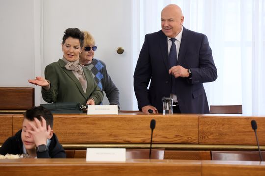 Rada miasta i medal dla Leszka Daniewskiego.