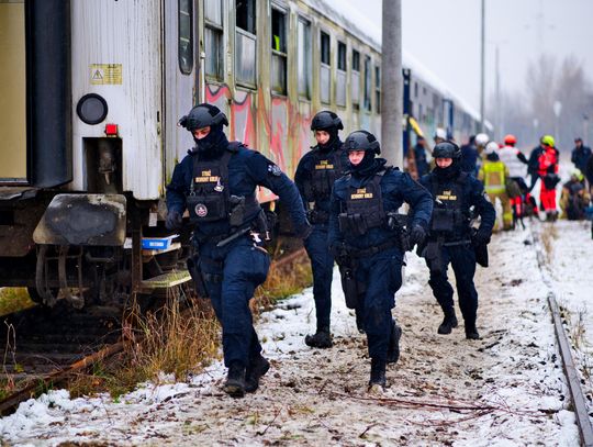 Ćwiczenia ratowników - Akcja "Ustawka"