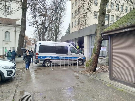 Alarm bombowy w lubelskim sądzie