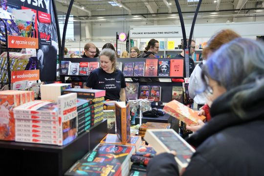 Targi książki w Targach Lublin. 