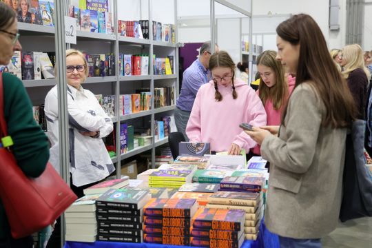 Targi książki w Targach Lublin. 