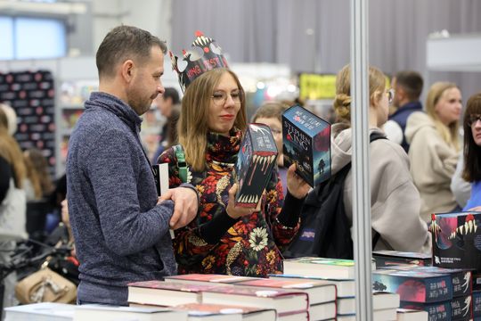 Targi książki w Targach Lublin. 
