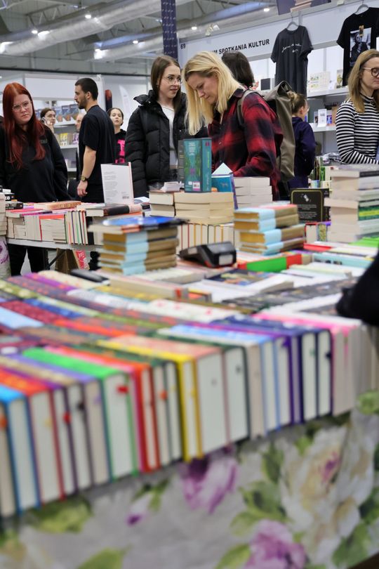 Targi książki w Targach Lublin. 