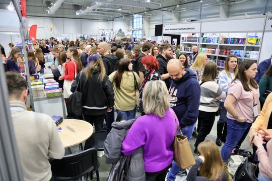 Targi książki w Targach Lublin. 
