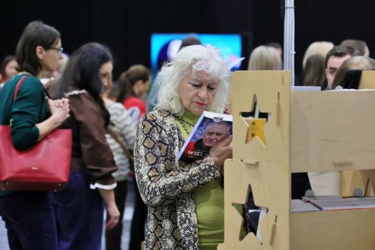 Targi książki w Targach Lublin. 
