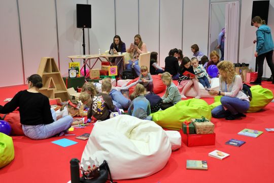 Targi książki w Targach Lublin. 