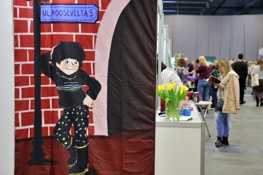 Targi książki w Targach Lublin. 