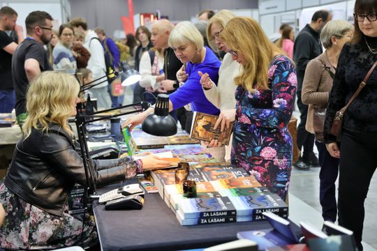 Targi książki w Targach Lublin. 