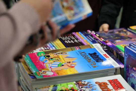 Targi książki w Targach Lublin. 