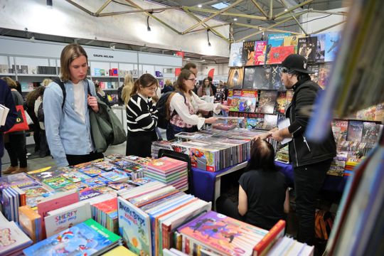 Targi książki w Targach Lublin. 