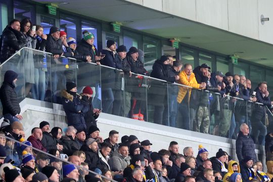 Pełny stadion na meczu Motoru z Legią.