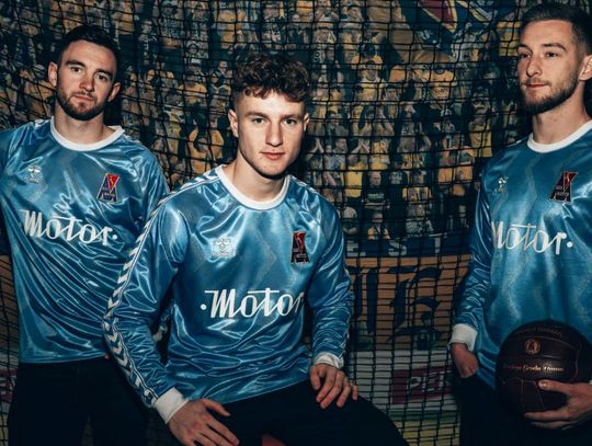 Jubileuszowa koszulka Motoru Lublin Jubileuszowa koszulka Motoru Lublin