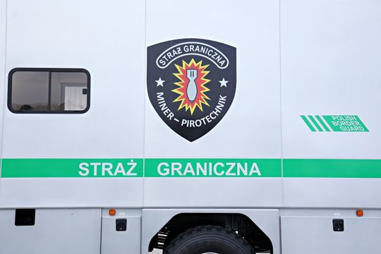 Nowy łazik Wojtek dla Straży Granicznej.