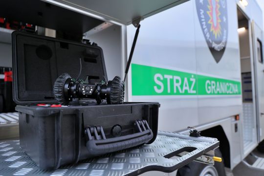 Nowy łazik Wojtek dla Straży Granicznej.