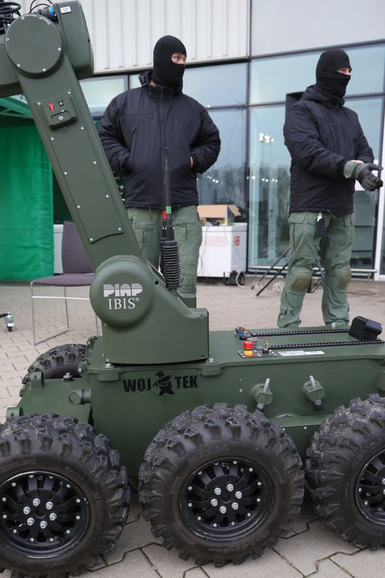 Nowy łazik Wojtek dla Straży Granicznej.
