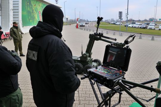 Nowy łazik Wojtek dla Straży Granicznej.