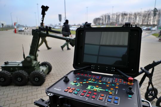 Nowy łazik Wojtek dla Straży Granicznej.