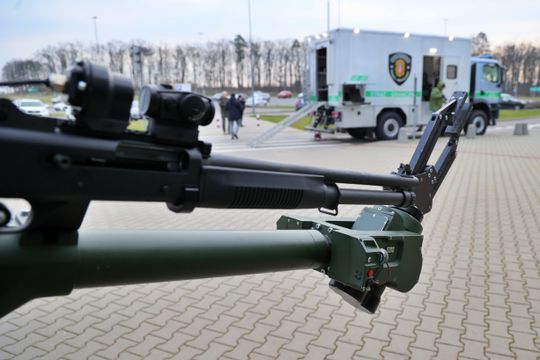 Nowy łazik Wojtek dla Straży Granicznej.