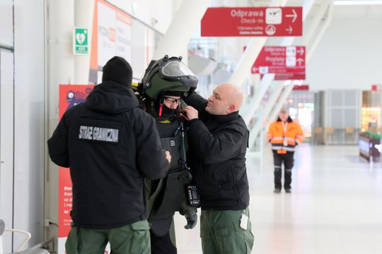 Nowy łazik Wojtek dla Straży Granicznej.
