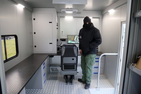 Nowy łazik Wojtek dla Straży Granicznej.