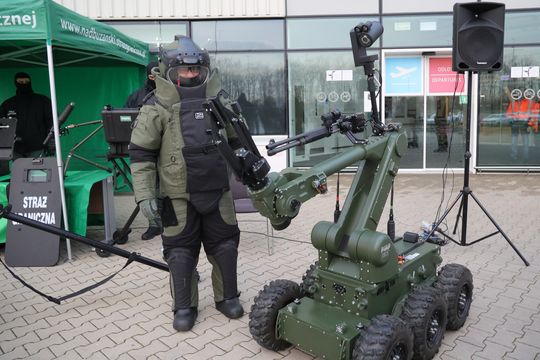 Nowy łazik Wojtek dla Straży Granicznej. Nowy łazik Wojtek dla Straży Granicznej.