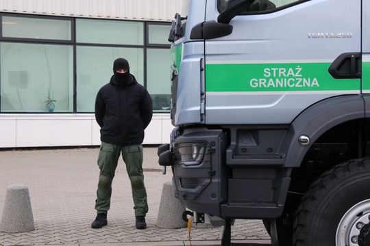 Nowy łazik Wojtek dla Straży Granicznej.
