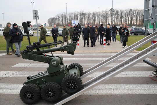 Nowy łazik Wojtek dla Straży Granicznej.