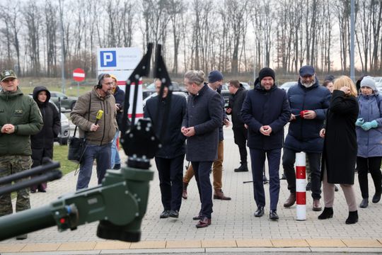 Nowy łazik Wojtek dla Straży Granicznej.