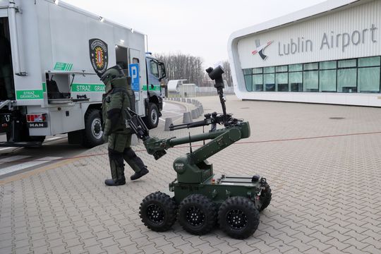 Nowy łazik Wojtek dla Straży Granicznej.