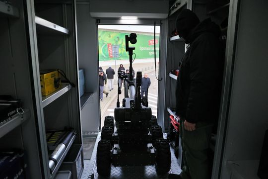 Nowy łazik Wojtek dla Straży Granicznej.